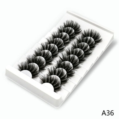 3D Mink Lashes 5/8 Pairs Natural False Eyelashes Fluffy Soft Wispy