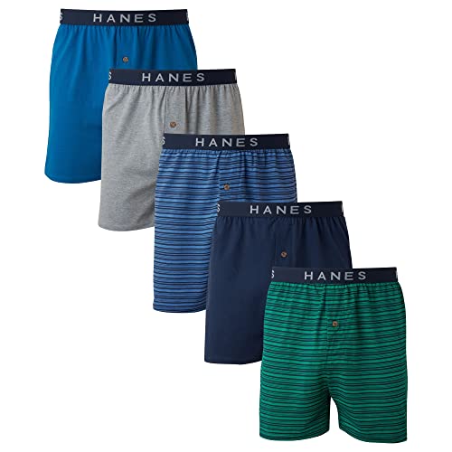 Ultimate Men's Dyed Knit Boxes with Exposed Comfort Flex Waistband