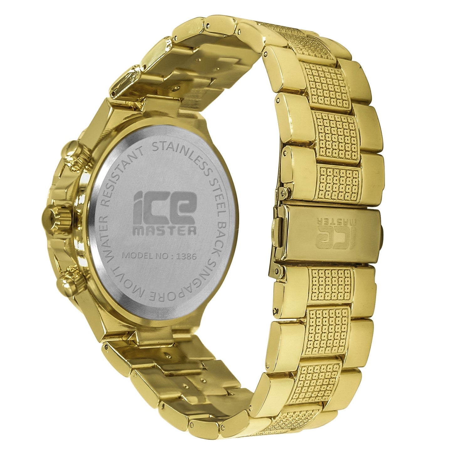 Yellow Gold 2 Row Canary CZ Iced out Bling Metal