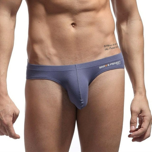 BRAVE PERSON Sexy Men Underwear Briefs U convex Big Penis Pouch Design