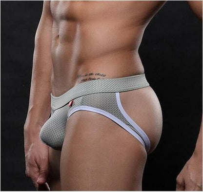 Hot sell Comfortable Tight Men Underwear Thong Jockstrap Backless