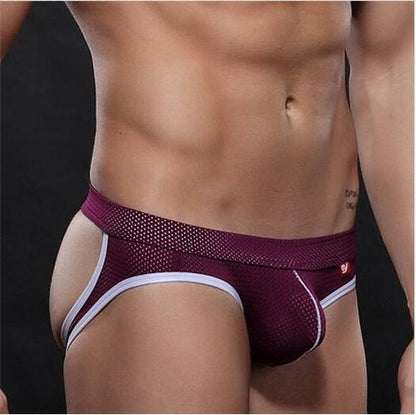 Hot sell Comfortable Tight Men Underwear Thong Jockstrap Backless