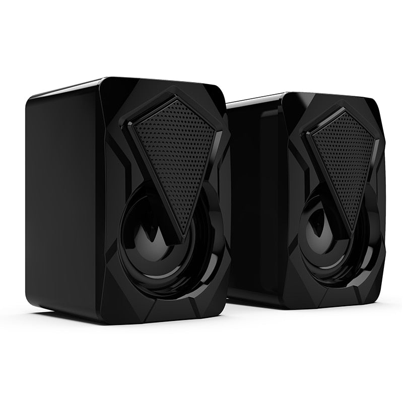 X2 USB Wired Computer Speakers Colorful Lighting Effect RGB Speaker