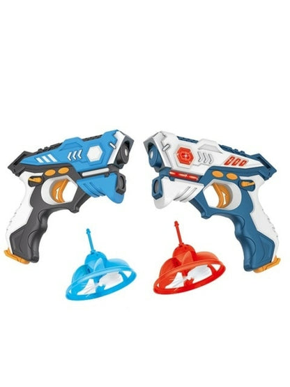 new infrared laser tag toy gun versus gunshot light indoor and outdoor